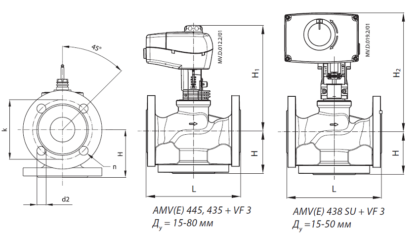 Danfoss чертежи dwg