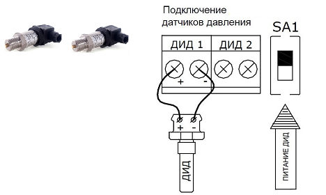 Схема подключения тэм 104